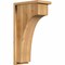 Ekena Millwork Huntington Rough Sawn Corbel w/Backplate, Western Red Cedar, 8"W x 14"D x 26"H COR08X14X26HUN01RWR - alternate 1